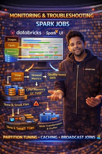 How do you monitor and troubleshoot Spark jobs?