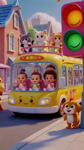 The Wheels On The Bus |Funny Video For Kids | #funny #funnyvideos #videoforkids #cute #cartoon