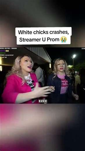 White Chicks CRASH Streamer University Prom