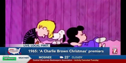 This Day in History: December 9, 1965 - 'A Charlie Brown Christmas' premieres on CBS