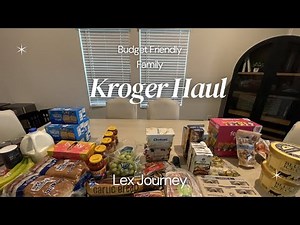 Weekly Kroger Grocery Haul/Family Of 5 Shopping Deals
