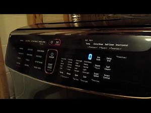 SAMSUNG WASHER END OF CYCLE