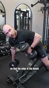 How to set up for your chest supported row