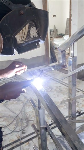 Square Railing Installation Tig Welding Stainless Steel