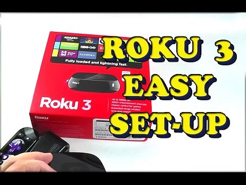 Setting up your ROKU 3 in MINUTES - no instructions needed