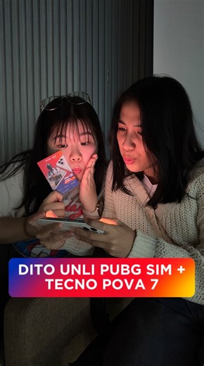7.7K views · 132 reactions | Tag your gaming buddy who would also enjoy the TECNO POVA 7 powered by UNLI data for PUBG Mobile when you subscribe to select DITO Level-Up Packs with your DITO UNLI PUBG Prepaid Gaming SIM! ​ Don’t miss out and visit TECNO Stores!​​ #DITOTelecommunity #TECNOPhilippines #DITOxPUBGMxTECNO​ Per DTI Fair Trade Permit No. FTEB-233170 Series of 2025. | DITO Telecommunity | Facebook