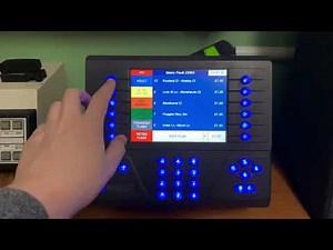 Parkeon Wayfarer TGX200 Bus Ticket Machine | Feature Demonstration