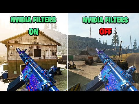 Best NVIDIA FILTERS FOR WARZONE! No INPUT LAG, FPS DROPS, OR STUTTERS! Nvidia Filters Tutorial!