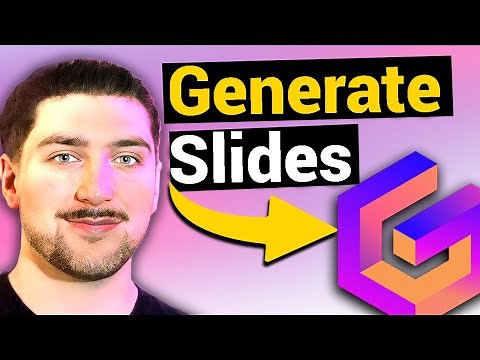 How to use Gamma AI to create presentations in Seconds!