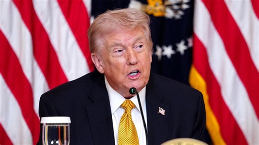 Watch: Trump takes questions on Iran war ahead of Kennedy Center board meeting