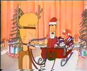 Santa Butthead reads real letters mailed to him by fans, which were sent following advertisements during 1995 episodes of the series. Beavis played Santa Butt-Head's reindeer, and the target of his abuse, especially during letters meant for Beavis. Beavis & Butthead by Mike Judge Copyright Disclaimer Under Section 107 of the Copyright Act 1976 | Only Grunge Page