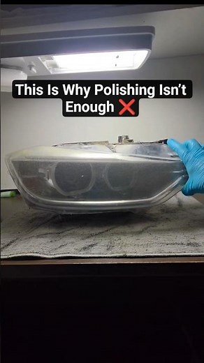 BMW headlight lens replacement 🔧