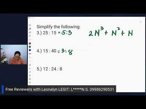Basic INVERSE and RATIO Proportion