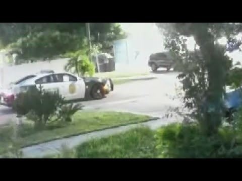 Surveillance video captures chaotic moments during shooting involving MDSO deputy, authorities say