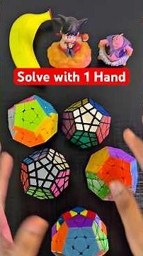 I Solved a Megaminx With Just 1 Hand 🖐️
