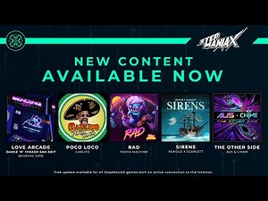 StepManiaX Content Update #39 New Songs!