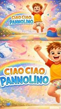 Ciao Ciao Pannolino (L’Inno dei Grandi) 🚽✨ | Canzone del Vasino per Bambini