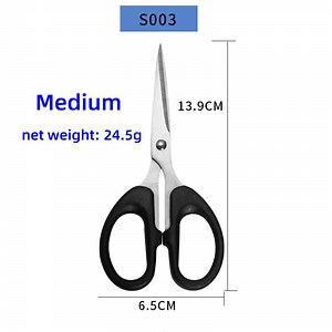 [Hot Item] Scissors, Multipurpose Office Scissors, Ultra Sharp Shears, Comfort-Grip Handles Household Scissors, Sturdy Sharp Craft Supplies--Medium Size 13.9X6.5cm