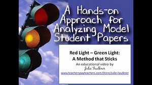 When teaching students (grades 8-12) to write, one of the biggest barriers is explaining to them what we expect. Secondly, it can be hard for students to synthesize every writing trait we've taught them. Using model papers can be a huge help in solving these problems because with this method! {To see the full video, click here: http://bit.ly/2eHuebc} | Teachers Pay Teachers