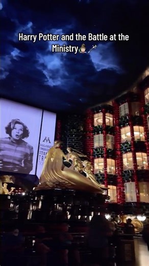 The most incredible queue I ever experienced! 🧙🏻🪄#epicuniverse #ministryofmagic #harrypotter