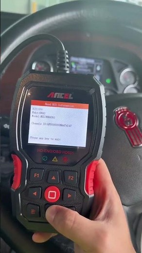 Check fault codes for my Kenworth #ancel #kenworth #diy