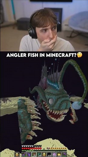Angler Fish In Minecraft is Crazy🫠