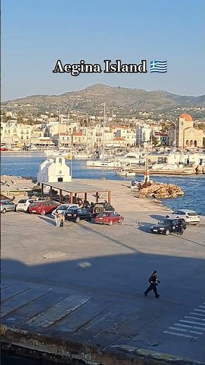 I just love the port of Aegina Island in Greece! 🥰 #greece #aeginaisland