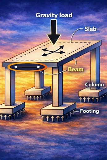 Load Transfer in Building | How Structure Works
