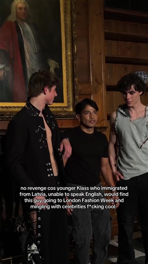 Latvian Boy Makes Waves at London Fashion Week