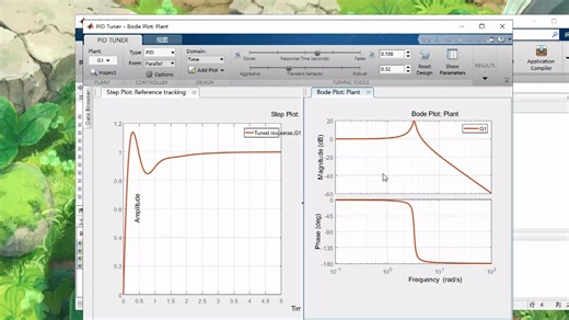 【matlab APP】PID Tuner 校正传递函数