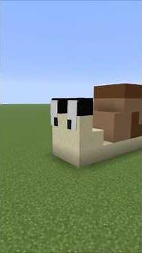 Minecraft Snail Tutorial That's Too Easy #minecraftbuilding