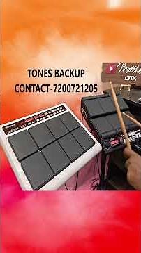 Yamaha dtx VS Roland spd 20 pro || Thavil || Tones Demo #drums #music #yamaha #church #thavil #tone