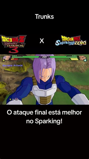 Trunks' Best Moves: Sparking Zero vs Budokai Tenkaichi 3