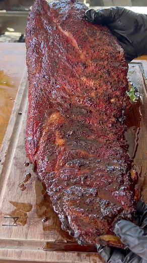 Hickory smoked spare ribs | smoked spare ribs