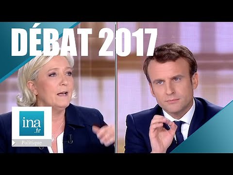 Débat 2017 entre Marine Le Pen et Emmanuel Macron résumé en 15 minutes | Archive INA