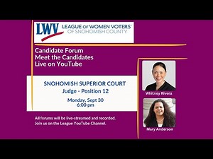 General Election 2024: Snohomish County Superior Court, Pos. 12