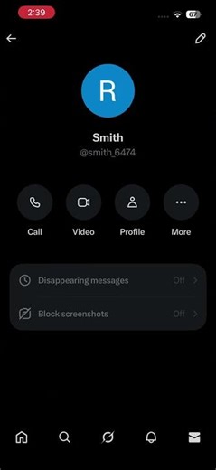 How to sett nickname for chat on X