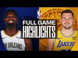 PELICANS at LAKERS | FULL GAME HIGHLIGHTS | March 3, 2026