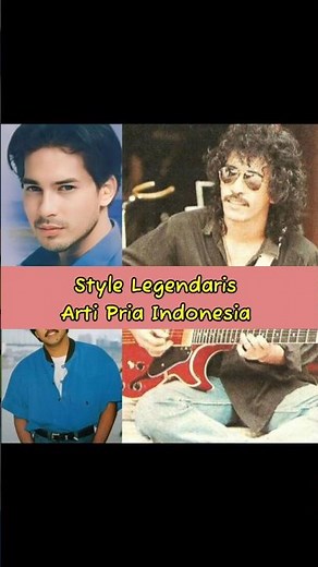 Style Artis Pria Jadul