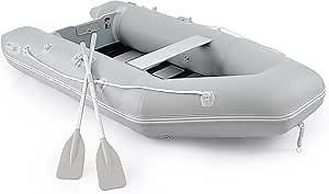 12 HP 2 Stroke Outboard Boat Motors, 169CC Heavy Duty Marine Engine with Water Cooling & CDI Ignition, Gas Powered Short Shaft Outboard Fishing Engine for Inflatable and Iron Boats