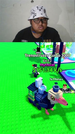 Fuse New Brainrots Trenostruzzo Turbo 3000 #roblox #shorts #escapetsunamiforbrainrots