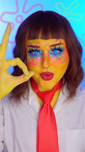#makeup #makeupartist #sfx #creativemakeup #spongebob