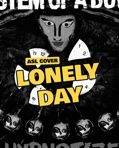 POV: music doesn’t just sound different… it looks different in ASL. Lonely Day - System Of A Down First of the Lagundo ASL Car Covers 🤟🏽 Accessibility is art. @systemofadown #SystemOfADown #LonelyDay #ASL