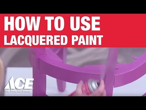How to Use Lacquered Paint - Ace Hardware