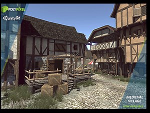 Medieval Village Market | 3D Historic | Unity Asset Store