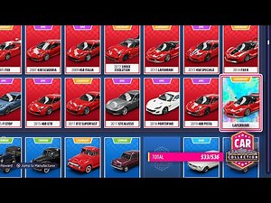 Forza Horizon 5 All Car Collection Rewards