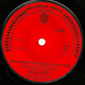 Sacha Distel - Rain Drops Keep Fallin' On My Head