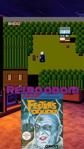 Fester's Quest NES gameplay #videogames #gamingcommunity #nes #nintendo #retrogaming | Retro Adam