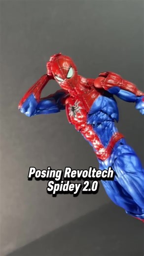 Glad to have my hands on th definitive spiderman fig 😭 #actionfigures #comics #foryoupage #spiderman #revoltech
