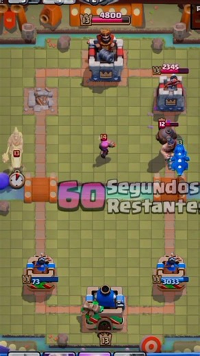 Golem deck, level 13 attack, indestructible 😱🤯 #clashroyale #videoshort